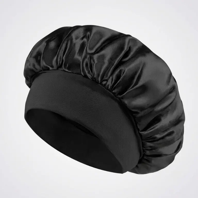 Bonnet de nuit en soie
