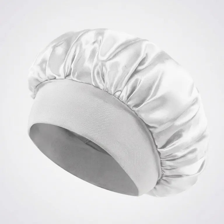 Bonnet de nuit en soie