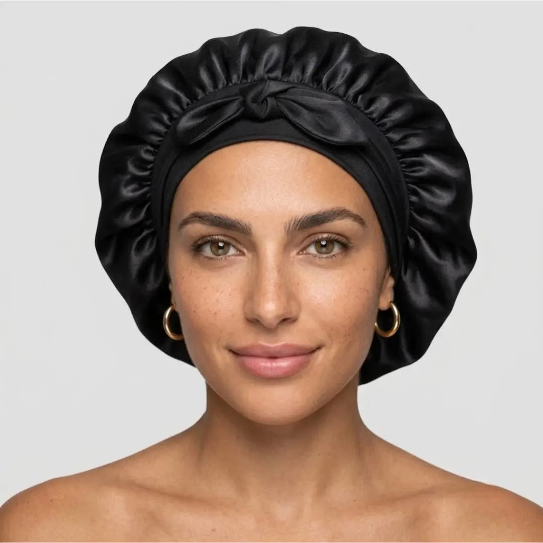 Bonnet de Nuit en Soie de Mûrier | 22 Mommes