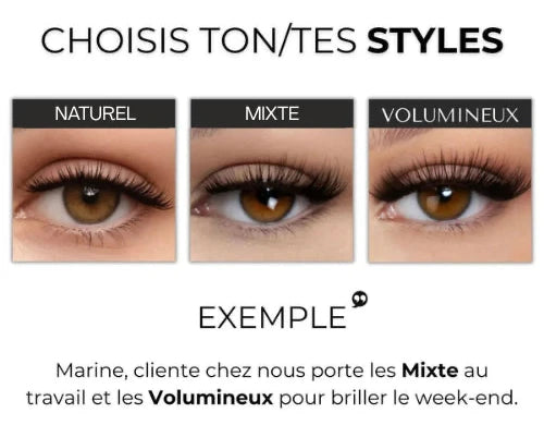 Cils magnétiques réutilisables | Pose sans colle