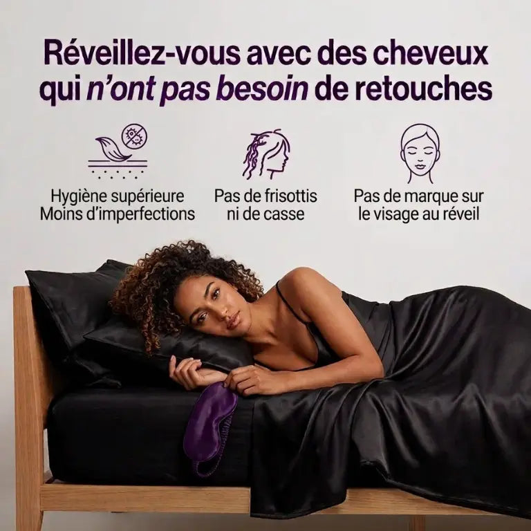Taie d'oreiller en soie de mûrier — 22 momme