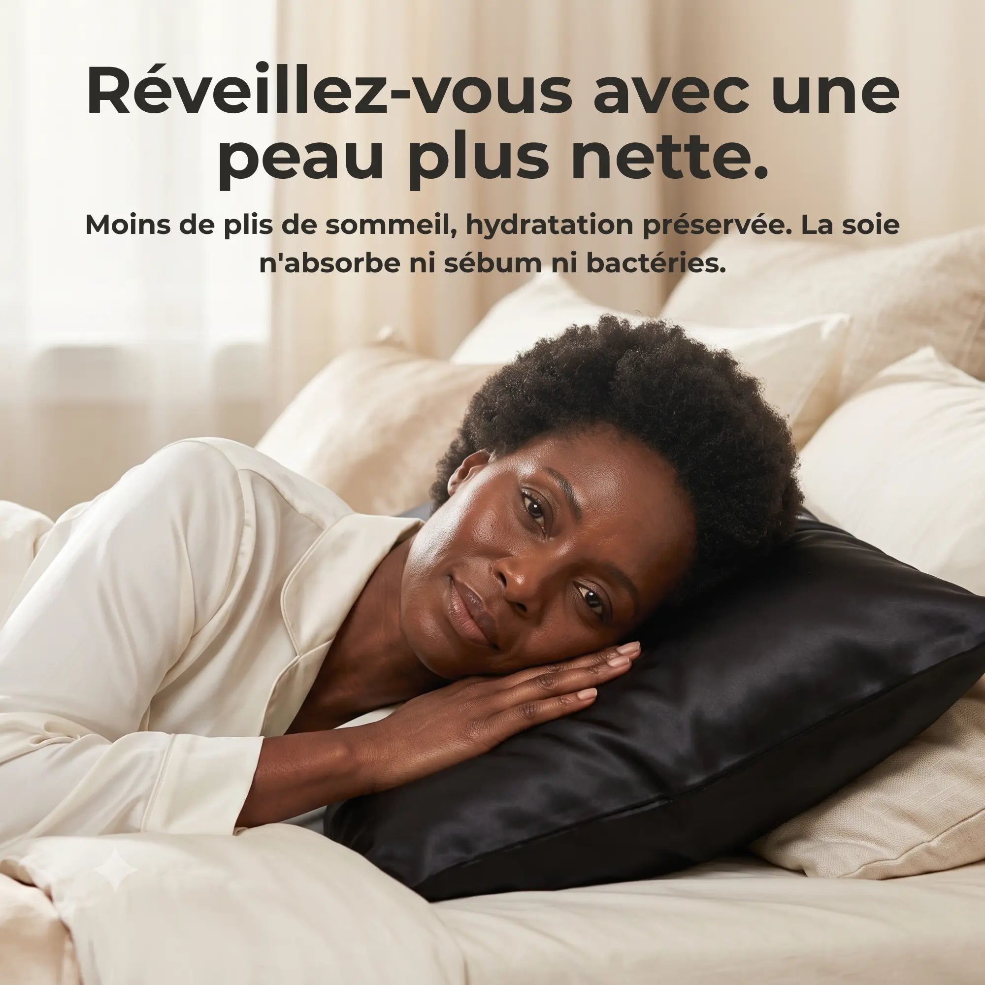 Taie d'oreiller en soie de mûrier | 22 momme | 50×70/60x60 cm