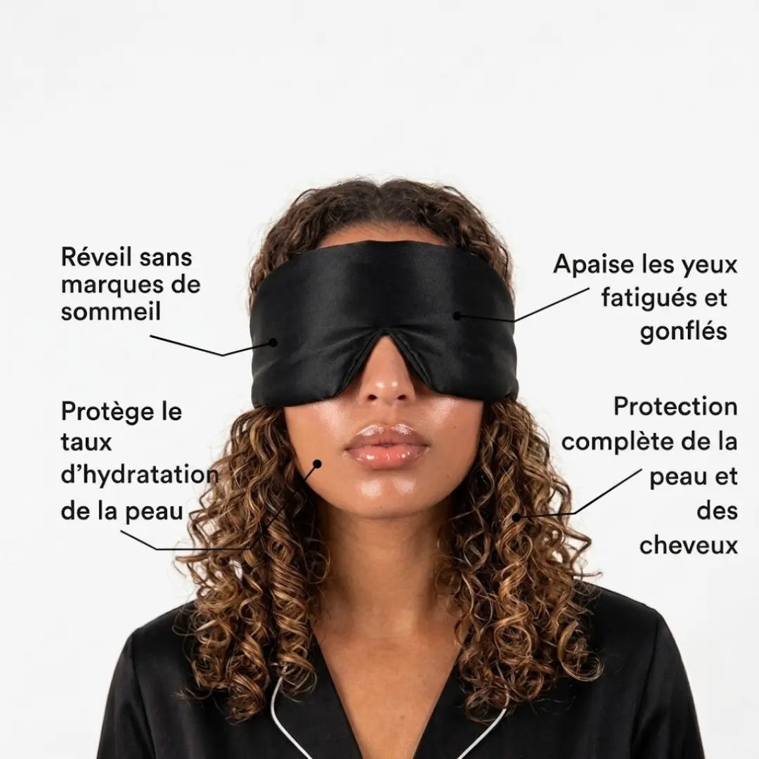 Masque de Sommeil en Soie de Mûrier | 22 Mommes
